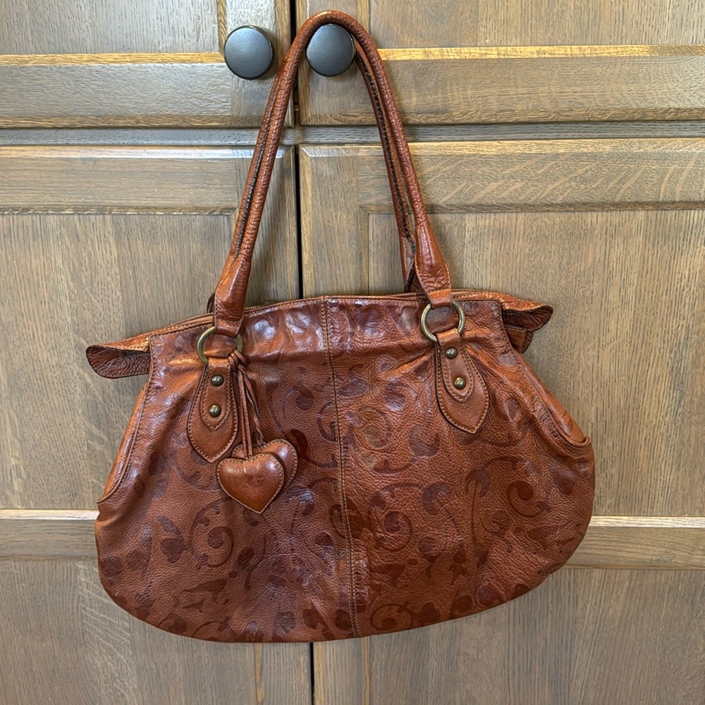 Roberta Gandolfi Italian Leather Handbag View 3